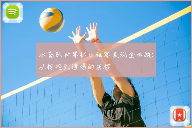 冰岛队世界杯小组赛表现全回顾：从惊艳到遗憾的历程