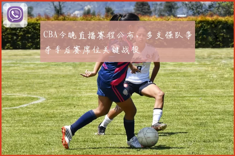 CBA今晚直播赛程公布,多支强队争夺季后赛席位关键战役